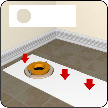 Lay down Toilet Nest slab